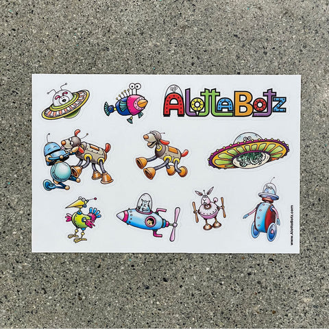 Alottabotz Stickers